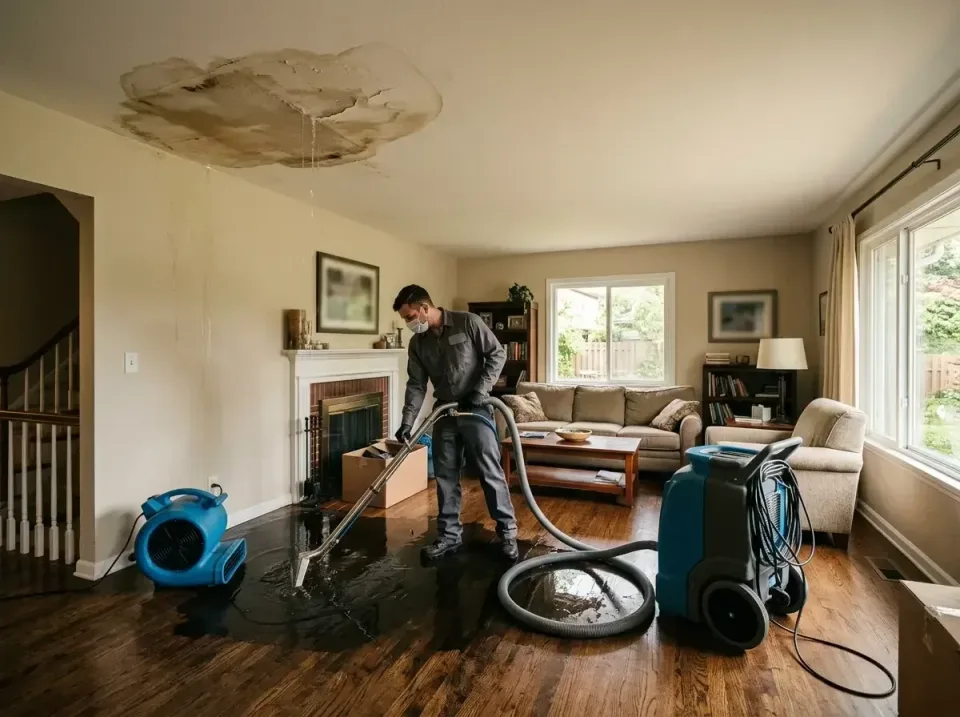 attic-pipe-burst-ceiling-drip-008 — frequently asked questions, Water Damage Restoration & Carpet Care in Mount Gilead, OH